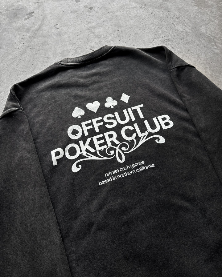 POKER CLUB CREWNECK